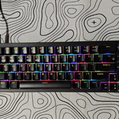 Homoo KF068 | 60% ARGB Wired Mechanical Keyboard-BLACK