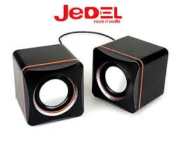 Jedel CK4 Mini Cube Stereo Speakers