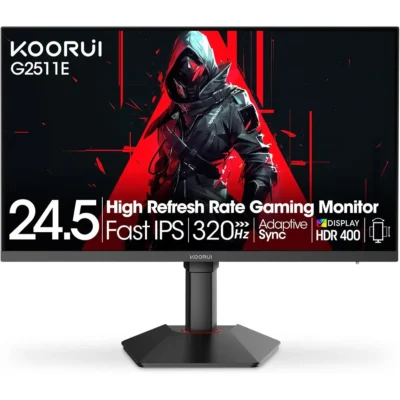 KOORUI G2511E 25-inch IPS FHD 320Hz Gaming Monitor