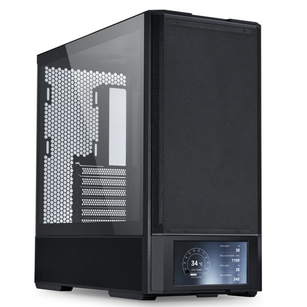 Lian Li Lancool 207 Digital ATX Gaming Case - Black