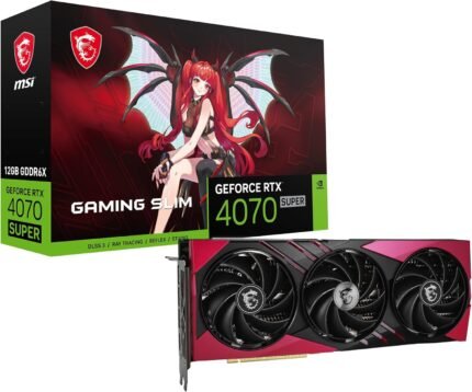 MSI Gaming RTX 4070 Super Gaming 12GB X Slim MLG 3X Fans Graphics Card