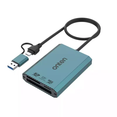 Onten P3+ CF (Compact Flash) & SDXC & Micro SDXC Card Reader