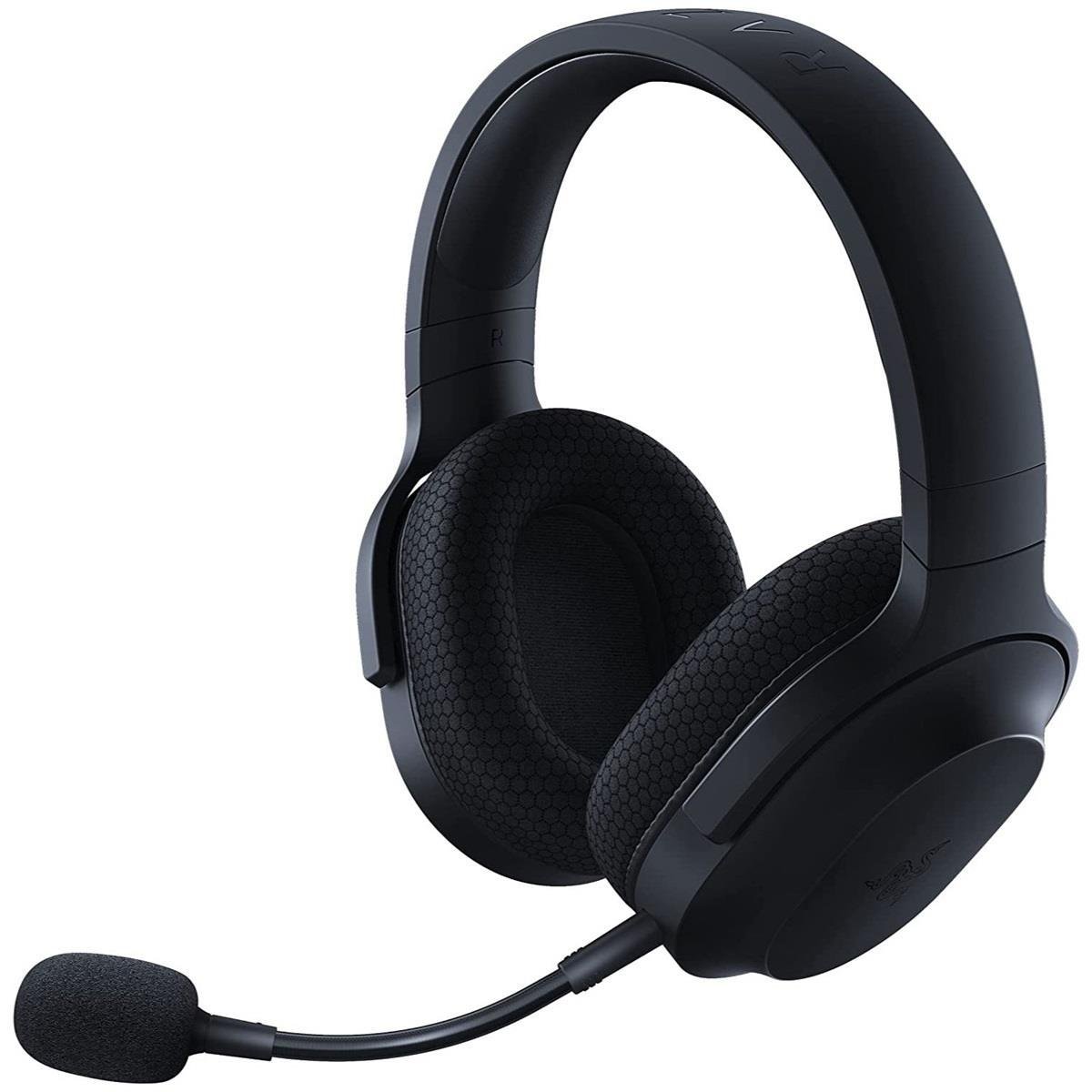 Razer Barracuda X (2022) Wireless Gaming & Mobile Headset (PC, PlayStation, Switch, Android, iOS): 2.4GHz Wireless + Bluetooth, Lightweight, 40mm Drivers, Detachable Mic, 50 Hr Battery - Black (Original Brown Box New Condition)