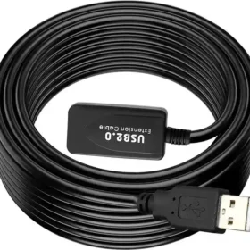 USB 20 Meter Extension Cable With IC
