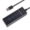 USB 3.0 4 PORT HUB - Black