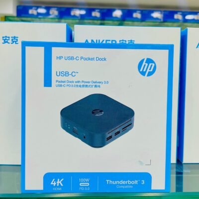 HP 10 IN 1 TYPE C DOCK 3USB+1HDMI+1LAN+1VGA+Micro SD/SD card+3.5mm+Type C PD