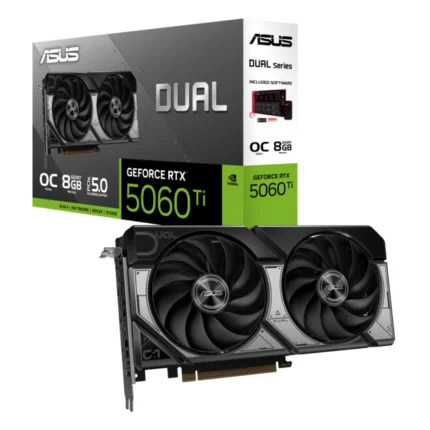 ASUS Dual GeForce RTX 5060 Ti 8GB OC GDDR7 Graphics Card