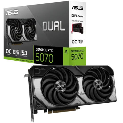 ASUS Dual GeForce RTX 5070 12GB OC GDDR7 Graphics Card