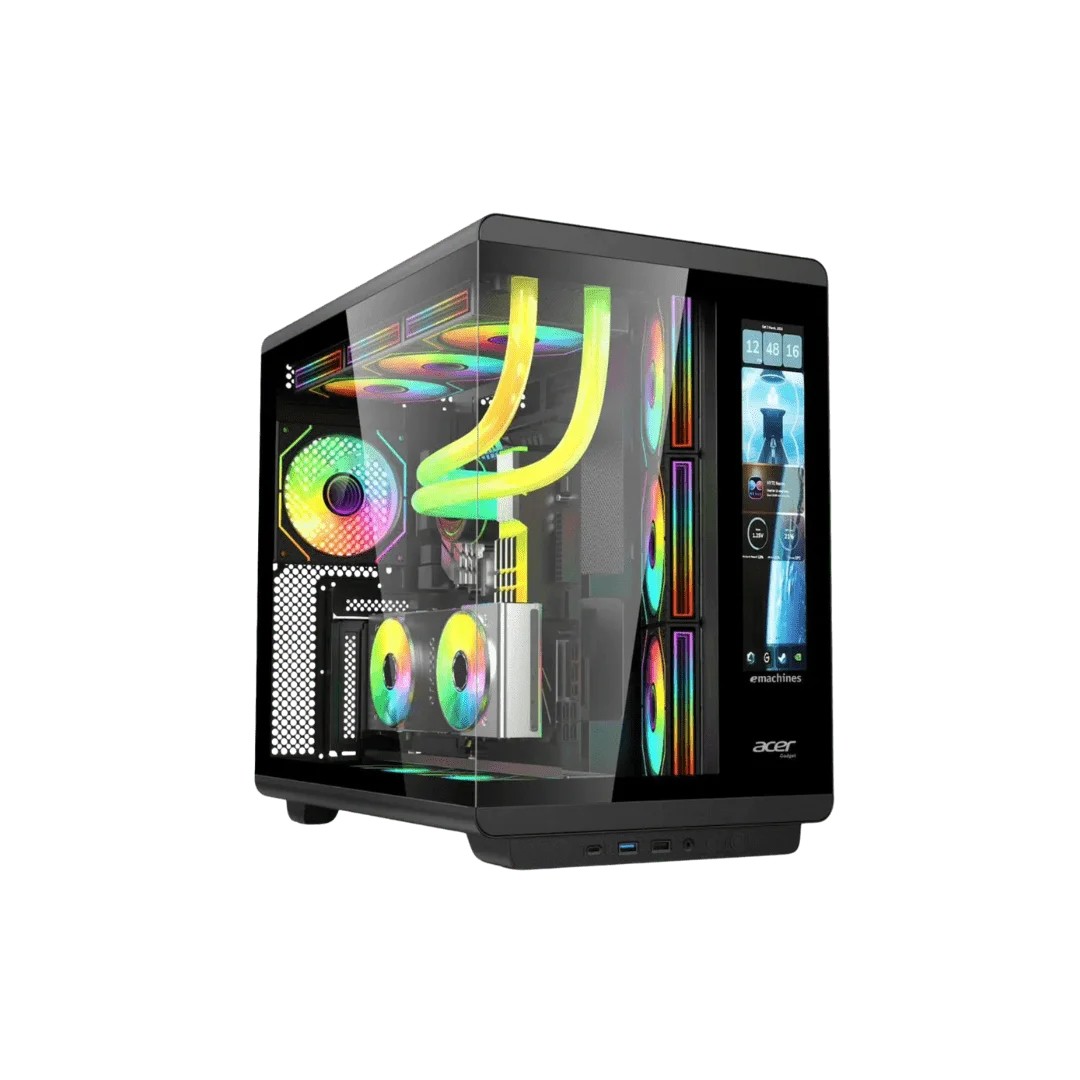 Acer U600 With Built in LED Display Casing 4x Fans - Black