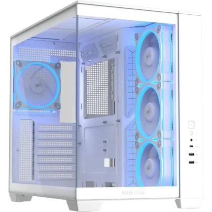 Asus A32 Plus TG ARGB ATX PC Casing - White