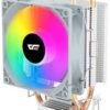 DarkFlash Aigo ICE 200 Pro LED Air CPU Cooler – White