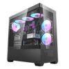 DarkFlash DS900 Glass Mid-Tower ATX Case – Black