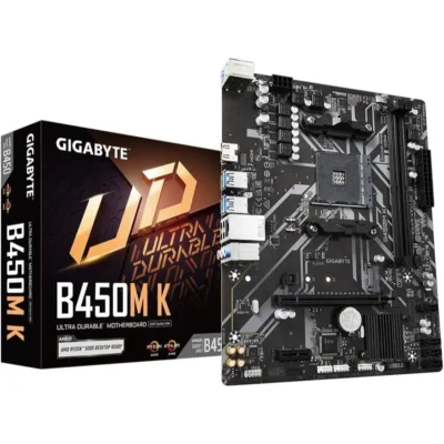Gigabyte B450M K AMD AM4 microATX Motherboard