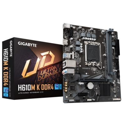 Gigabyte MB INTEL H610M K DDR4 Intel microATX Motherboard