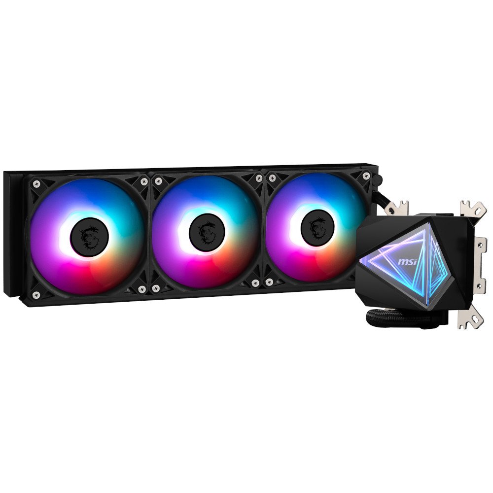 MSI MAG CoreLiquid I360 AIO ARGB CPU Liquid Cooler - Black