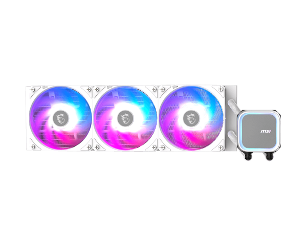 MSI MAG Coreliquid A13 360 AIO ARGB CPU Liquid Cooler – White