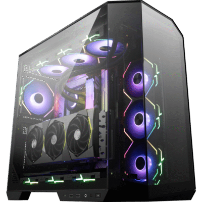 MSI MAG PANO 100L PZ ATX PC Casing - Black