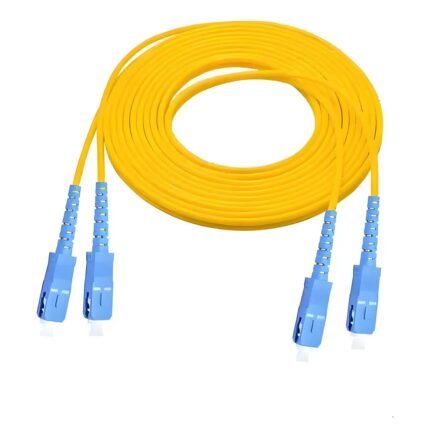 Fiber Patchcord Sc/upc Sm Duplex Dual Core Optical Cable 5m (2pcs pack)