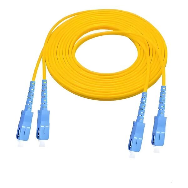 Fiber Patchcord Sc/upc Sm Duplex Dual Core Optical Cable 5m (2pcs pack)