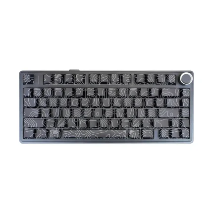 AULA F75 Wireless Mechanical Keyboard - Contour Black