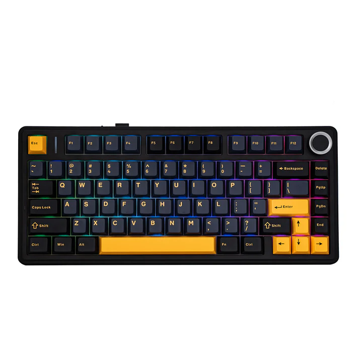 AULA F75 Wireless Mechanical Keyboard - Thunder Black
