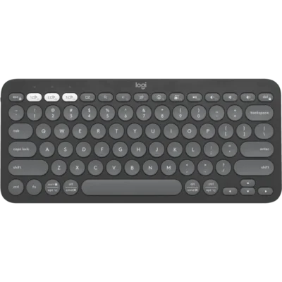 Logitech K380s Pebble Keys 2 Bluetooth Wireless Keyboard - Black