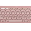 Logitech K380s Pebble Keys 2 Bluetooth Wireless Keyboard - Rose
