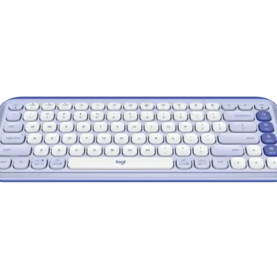 Logitech Pop Icon Keys Wireless Bluetooth Keyboard - Lilac