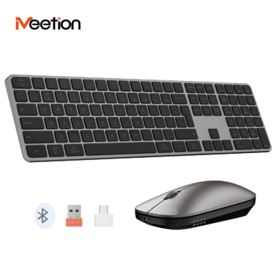 Meetion iKey C230 Wireless Keyboard and Mouse Combo - Black