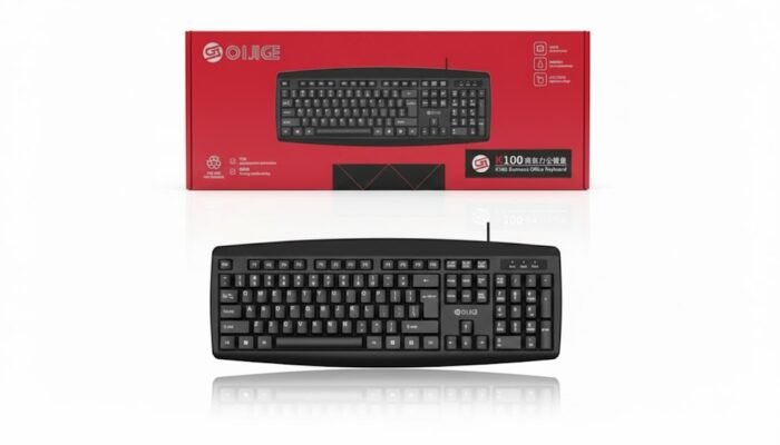 OIJIGE K100 Wired business office keyboard