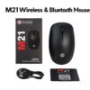 OIJIGE M21 Wireless Bluetooth Charging Tri-mode Mouse