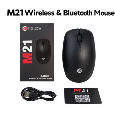 OIJIGE M21 Wireless Bluetooth Charging Tri-mode Mouse