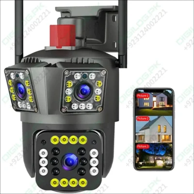 Speed-X SPZ-803 6MP Outdoor WiFi Security Camera