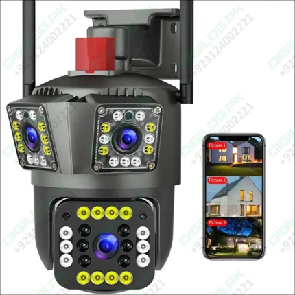 Speed-X SPZ-803 6MP Outdoor WiFi Security Camera