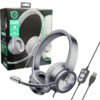 TUCCI Q5 Wired USB Headset – Ideal for Call Centers, Music & Movies
