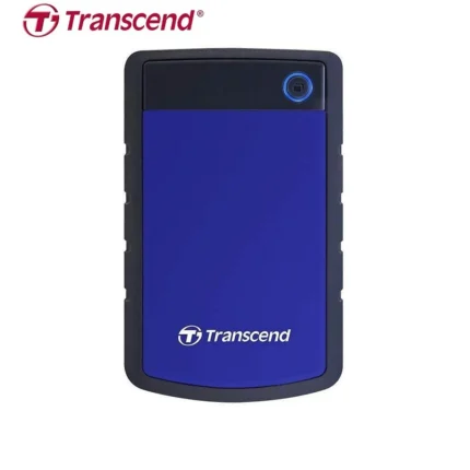 Transcend StoreJet 25H3B 4TB USB 3.1 Gen 1 Rugged Portable Hard Drive - Blue