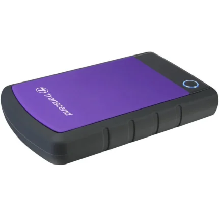 Transcend StoreJet 25H3P 4TB USB 3.1 Gen 1 Rugged Portable Hard Drive - Purple