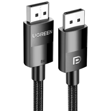 UGREEN 80394 Display Port 1.4 Male to Male Cable – 5m