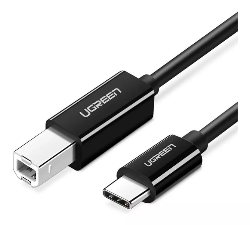 UGREEN 50446 USB-C to USB-B 2.0 Printer Cable - 2m