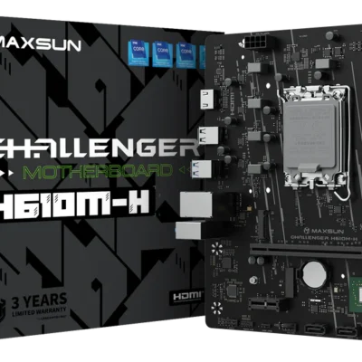 Maxsun Challenger H610M-H V1 DDR4 Intel 12/13/14th Gen microATX Motherboard