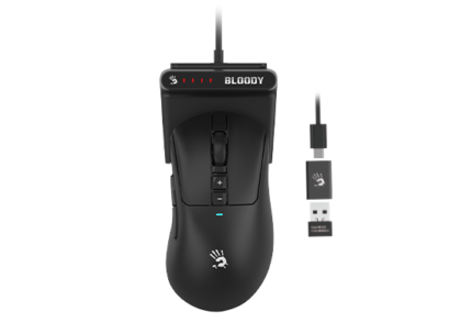 A4Tech Bloody R72 Ultra Duo Dual Mode Wireless Gaming Mouse