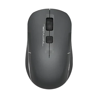 A4Tech FB26CS Air2 Bluetooth and 2.4G Wireless Mouse - Smoky Grey