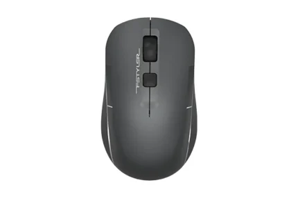 A4Tech FB26CS Air2 Bluetooth and 2.4G Wireless Mouse - Smoky Grey