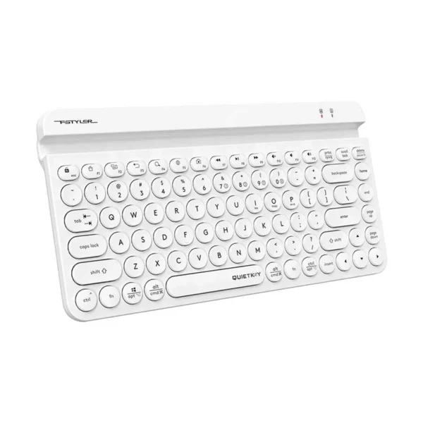 A4Tech FBK30 Fstyler Bluetooth & 2.4G Wireless Keyboard - White