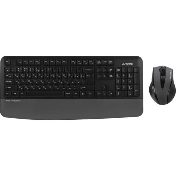 A4Tech Fstyler FG2500S Plus keyboard with mouse combo - Grey