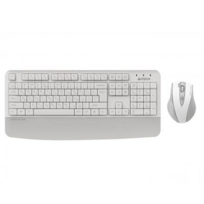 A4Tech Fstyler FG2500S Plus keyboard with mouse combo - white