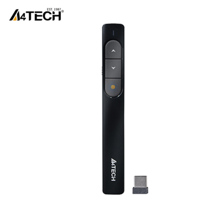 A4Tech LP15 2.4GHz Wireless Laser Presenter Pen - Black