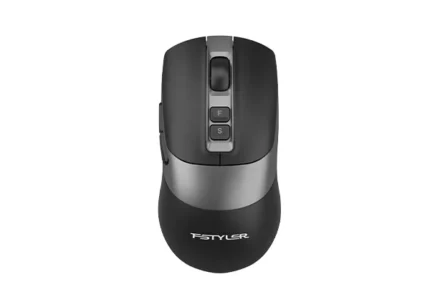 A4tech FG50S Plus Fstyler 2.4G Wireless Silent Click Mouse - Black