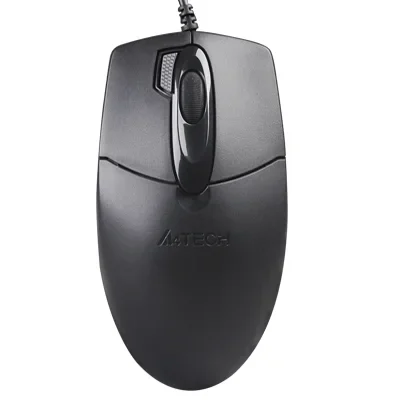 A4tech OP-730D Wired Mouse USB - Black