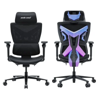 Anda Seat X-Air Pro Mesh Office Gaming Chair - Celeste Black